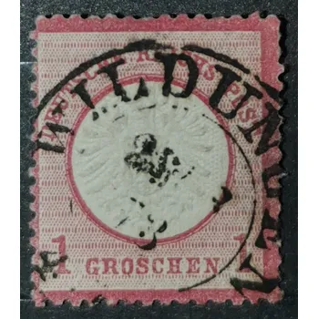 Sběratelství Známka Německo, Reich, 1Gr., Mi.19#