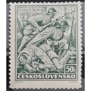 Poštovní známka Známka ČSR, 50h, Pof.337**