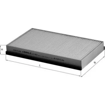 Ventilátor topení a klimatizace Filtr, vzduch v interiéru KNECHT LA 183