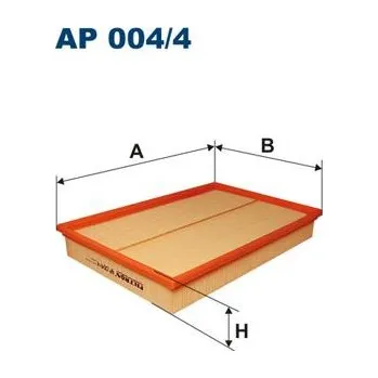 Vzduchový filtr Vzduchový filtr FILTRON AP 004/4