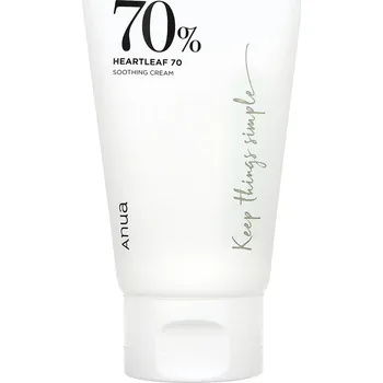Pleťový krém Anua Heartleaf 70% Soothing Cream 100ml