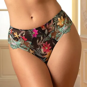 Souprava dámského spodního prádla Šortky LISE CHARMEL (ACH0496-02), Barva černá, Velikost XS