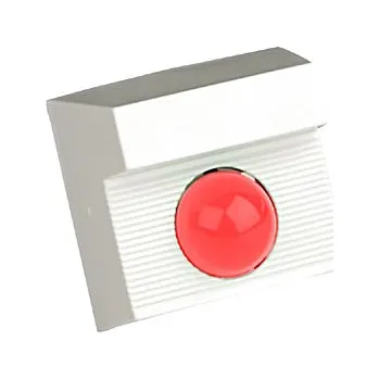 Zabezpečovací technika Velká signalizační LED dioda v krytu bez bzučáku zelená