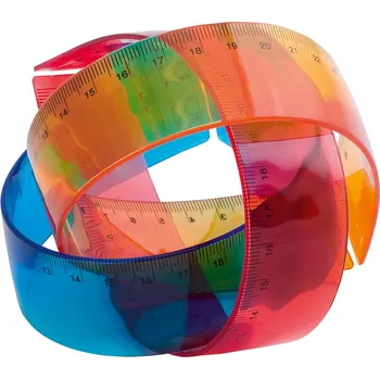 pravítka Fluxel pravítko oranžová