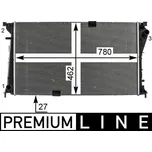 Chladič, chlazení motoru MAHLE CR 19 000P