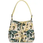 Dámská kabelka přes rameno žlutá/krémová - David Jones Powerflow žlutá