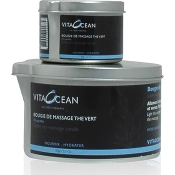 Masážní přípravek VITAOCÉAN - masážní svíčka Zelený čaj, 35 g