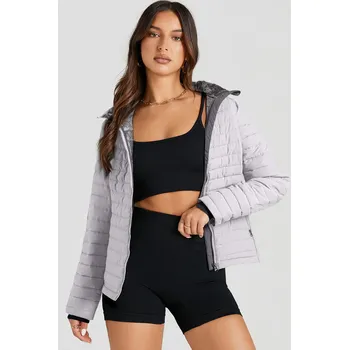 OMG Dámská přechodová bunda Falmataa stříbrná S