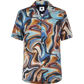 Pánská košile Košile Pretty Green Blue 1030479 Small