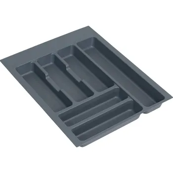 Příborník do zásuvky Wireli Rozdělovník plastový do zásuvky M45 386x482mm, antracit