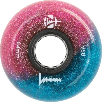 Kolečko k in-line bruslím LUMINOUS Led kolečka 64mm Barva: galaxy