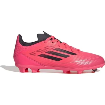 Kopačky adidas F50 League Childrens Firm Ground Football Boots Pink/Black C10 (28)