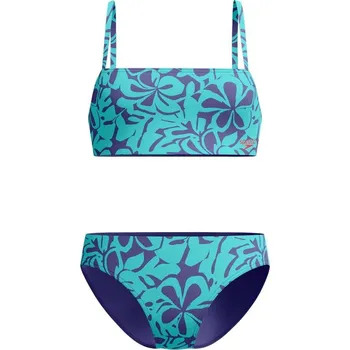 Dámské plavky Speedo Womens Printed Adjustable Thinstrap 2 Piece Hapuna Blue 30