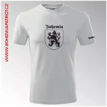 Pánské tričko Tričko s potiskem Bohemia 6T - bílá / 3XL