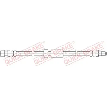 Brzdová hadice Brzdová hadice QUICK BRAKE 32.213