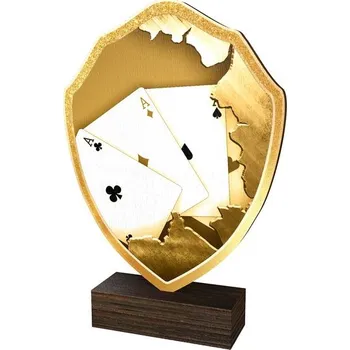 Poháry Bauer Dřevěná plaketa TFRW385 | Karty