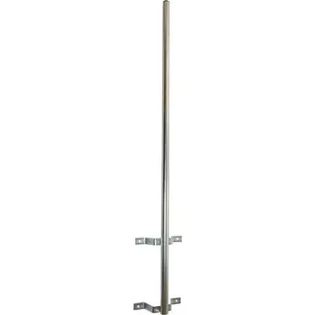 Anténní držák Stožár s pevnými úchyty na zeď, 2m, p.42mm
