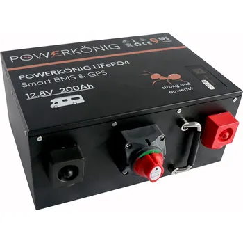 Trakční baterie POWERKÖNIG LiFePO4 12,8V 200Ah