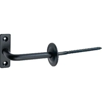 Zábradlí M.A.T. Group Klasik 578013 držák madla schodišťového zábradlí černý