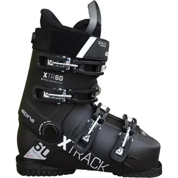 Sjezdové boty Lyžařské boty Alpina XTRACK 60 Black/White, 20/21 Velikost MP (cm): 27