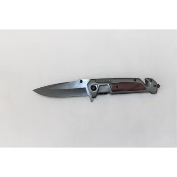 kapesní nůž P.R.C. Kapesní zavírací multitool nůž s klipem - brown