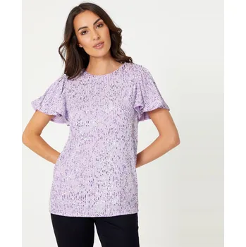 Dámská košile Košile Be You Lilac Sequin 1010558 8 (XS)