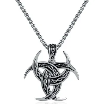 Šperk Přívěsek z chirurgické oceli Odinův uzel, Model včetně řetízku 3mm/ 60 cm Impress Jewelry 97k-cube