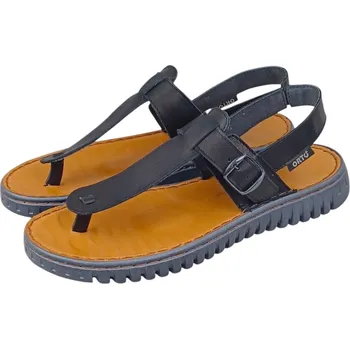 Dámské žabky 8085/R/I. - dámské zdravotní kožené žabky s možností vlastní barvy; s přezkou 38