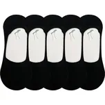 PESAIL Pánské neviditelné ponožky VSM10- 5 párů Barva: Černá, Velikost: 43-47