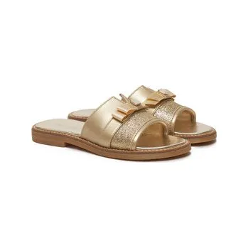 Dámské pantofle Nazouváky Tommy Hilfiger Sandal T4A2-33942-0572 M Zlatá 32
