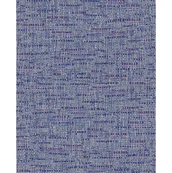 Tapeta Eijffinger Vliesová tapeta na zeď, modrá, imitace látky, 340533, Groovy, Eijffinger, velikost 10 x 0,7 m