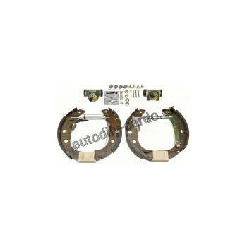 Brzdová čelist Sada brzdových čelistí TRW GSK1225 - Superkit PEUGEOT