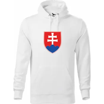 Pánská mikina ON-DESIGN Pánská mikina se slovenským znakem Velikost: S, Barva: bílá