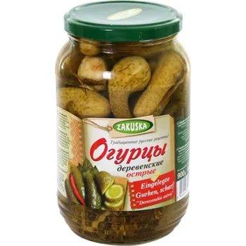 Omáčka Nakládané Okurky Pálivé 410g