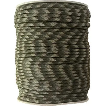 Lano PK Paracord 550, polyamid, 15 m, hnědá maskačová