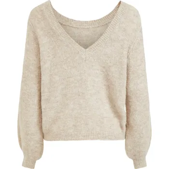 Dámské oblečení Svetr Vila Natural Melange 1051536 8 (XS)