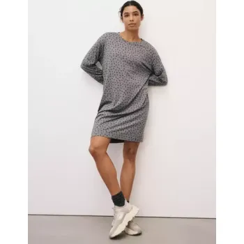 Dámská noční košile Endless Comfort NDK LSL/M034 - dámská košile Triumph, M, tmavě šedá