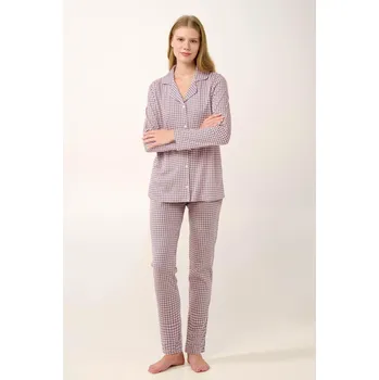Dámské pyžamo Vamp Pyžamo s knoflíky 21497