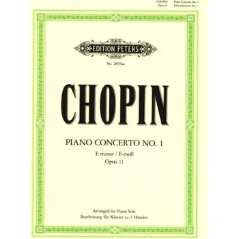 Frédéric Chopin: Piano Concerto No. 1 E minor op. 11 (noty na klavír)