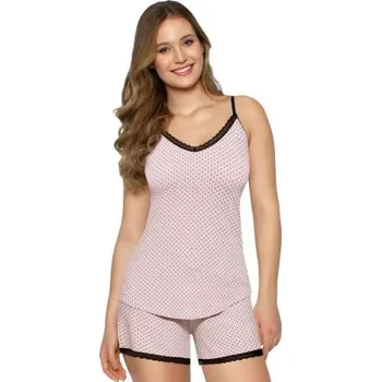 Dámské pyžamo Dámské pyžamo Cleo růžová BABELLA růžová (pink) S