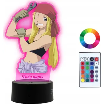 Lampička Noční lampa Plexido vícebarevná