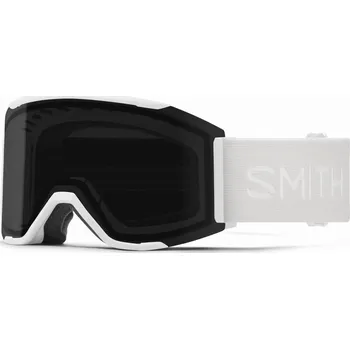 Smith SQUAD MAG - White Vapor/ChP Sun Black+ChP Storm Blue Sensor Mirror