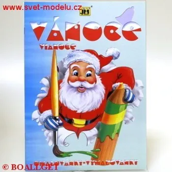 omalovánky Omalovánky A4 Vánoce 1 30004015