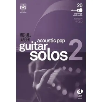 Acoustic Pop Guitar Solos 2 (noty na klasickou kytaru)(+audio)