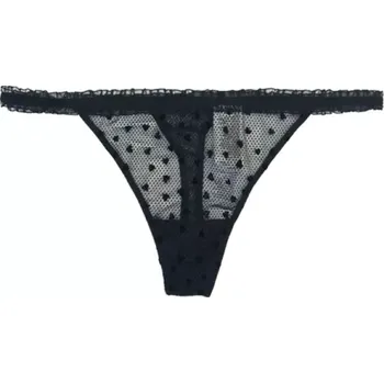 Kalhotky QF5483 - tanga Calvin Klein, M, černá