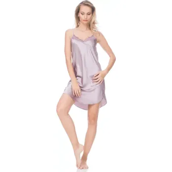 Dámská noční košile Dámská noční košilka Follia satén Mia