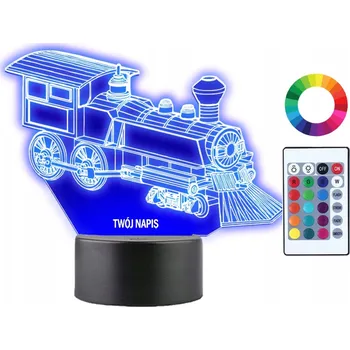 Lampička Noční lampa Plexido vícebarevná