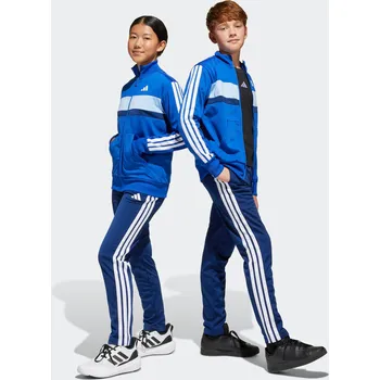 Dětská Tepláková souprava ADIDAS J 3S TIBERIO TS JC7518 – Tmavě modrá 140