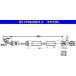 Brzdová hadice ATE 83.7769-0561.3
