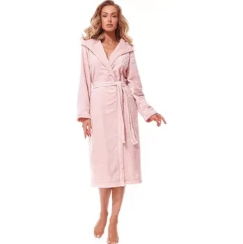 Dámské noční prádlo Dámský župan L&L 2324/B402, M, růžová